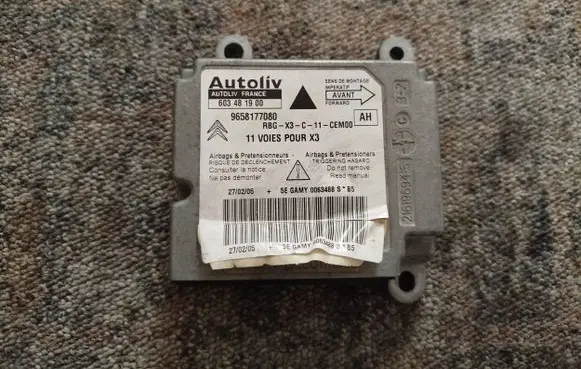 Citroen C5 Airbag control unit/module 9658177080 603481900