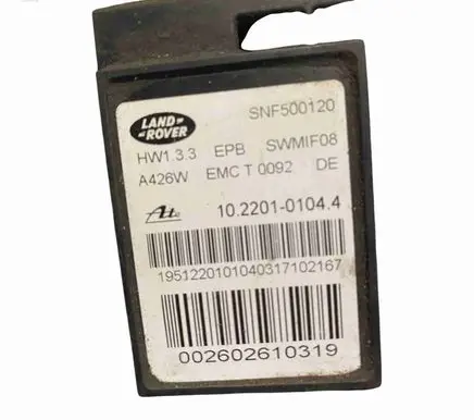 Land Rover Range Rover L322 Hand brake/parking brake motor 10220101044