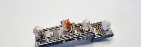 Citroen Xsara Picasso Tail light bulb cover holder