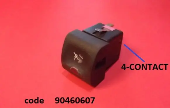 Opel Omega B1 Parking (PDC) sensor switch 90460607