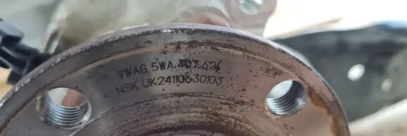 Audi A3 8Y Rear wheel hub spindle/knuckle 5WA505436G 5WA407621 5WA501052AF