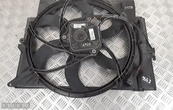 Electric radiator cooling fan
