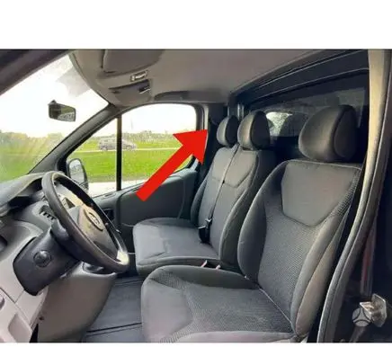 Opel Vivaro (B) pillar trim (top) 91169454 8200051188 91169455