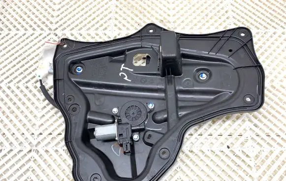 Mazda 3 II Rear door window regulator with motor BJS77297X