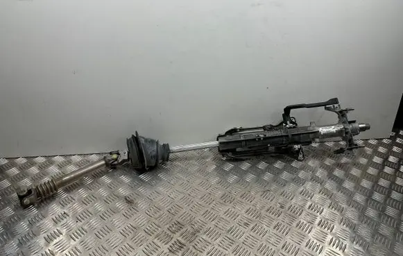 Steering wheel axle set
