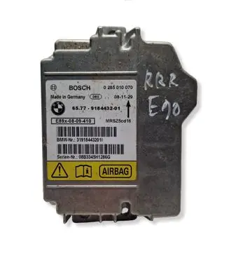BMW 3 E90 E91 Airbag control unit/module 9184432 0285010070 08B3345H1286G