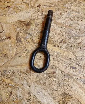 Towing hook eye