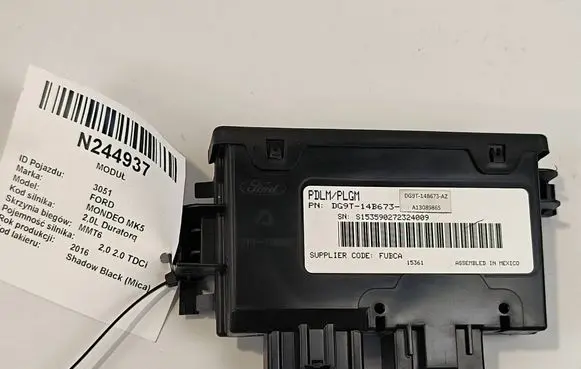 Ford Mondeo MK V Central body control module DG9T-14B673-AZ