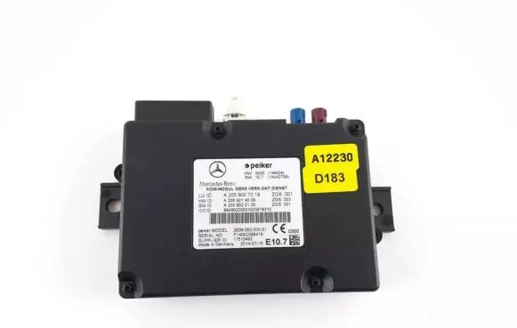 Mercedes-Benz C W205 Other control units/modules A2059007018 A2059014009 A2059020105