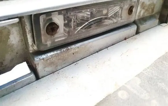 Opel Vectra B Number plate light 22877r4