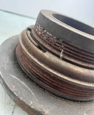 BMW 5 E39 Crankshaft pulley 6543