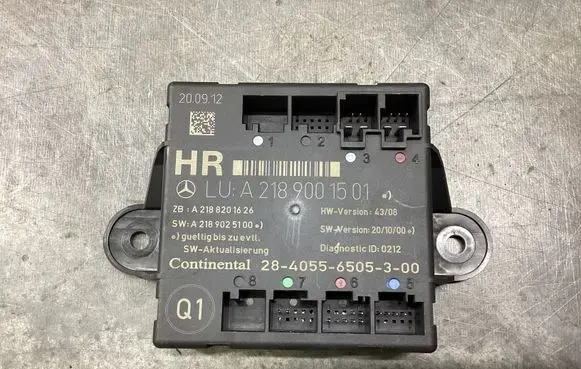 Mercedes-Benz CLS C218 X218 Door control unit/module A2189001501 A2189025100 A2188201626