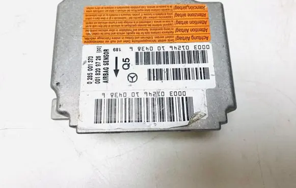Mercedes-Benz CLK A209 C209 Airbag control unit/module A0018209726 0018209726 0285001373