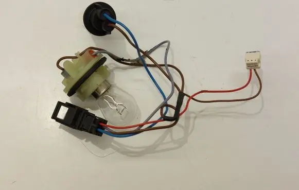 Audi A3 S3 8P Tailgate/trunk wiring harness 3B0972732