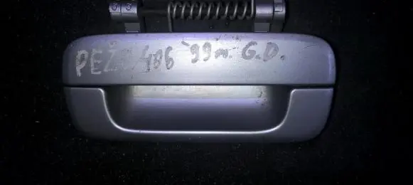 Peugeot 406 Front door exterior handle 9621859377