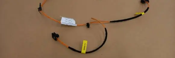 Jaguar XF X250 Tailgate/trunk wiring harness 9X2318K925FA