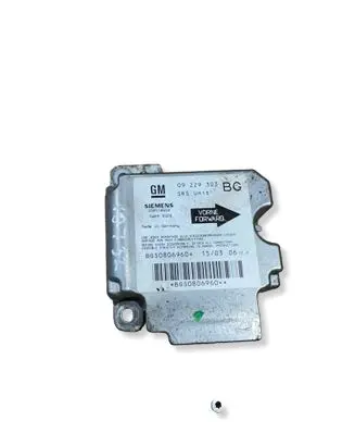 Opel Zafira A Airbag control unit/module 09229303 330518650 5WK42926