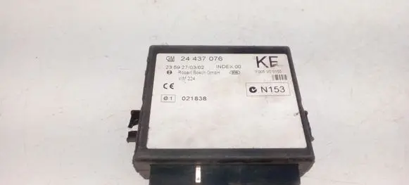Opel Zafira A Comfort/convenience module 24437076 24437076KF