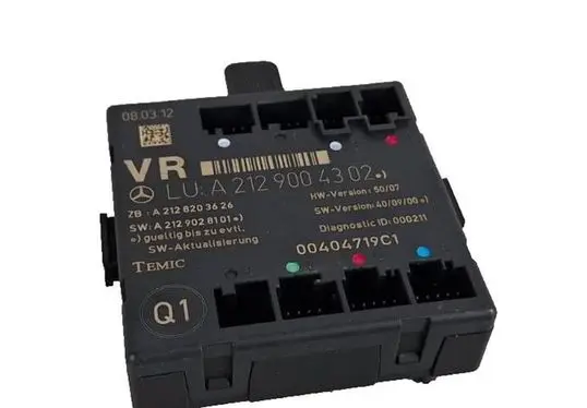 Mercedes-Benz E W212 Door control unit/module A2129004302