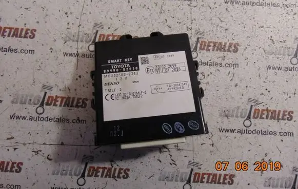 Toyota Auris 150 Other control units/modules 8999002010