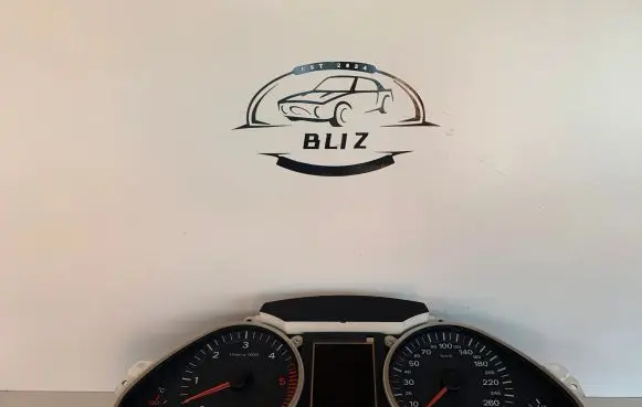 Audi A6 S6 C6 4F Speedometer (instrument cluster) 4F0920931F 4F0910930A