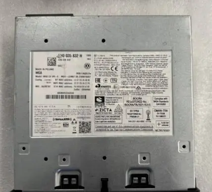 Volkswagen Golf VIII MMI control unit 5H0035832H