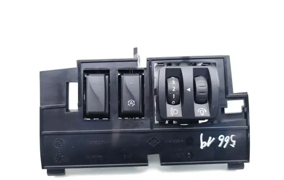 Renault Captur Headlight level height control switch 00163951