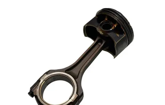 Piston with connecting rod