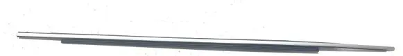 Front door glass trim molding