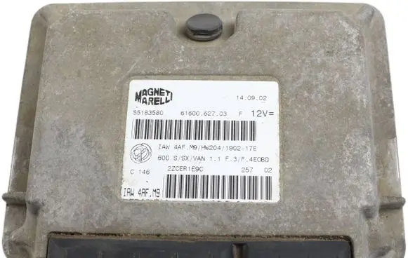 Fiat Seicento/600 Engine control unit/module 55183580 IAW4AFM9 6160062703
