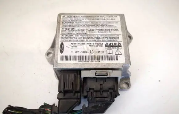 Ford Mondeo Mk III Airbag control unit/module 4s7t14b056ac 4s7t-14b056-ac