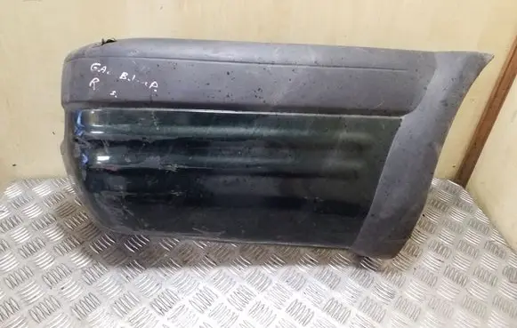 Rear bumper corner part panel trim