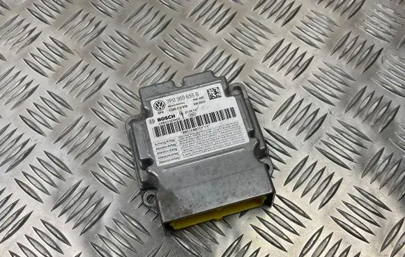 Volkswagen Touareg II Airbag control unit/module 7P0959655B 0285010939
