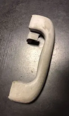 Opel Astra H Rear interior roof grab handle 317382836