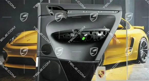 Porsche Cayenne (9PA) Coupe rear side trim panel 95555514204PBJ