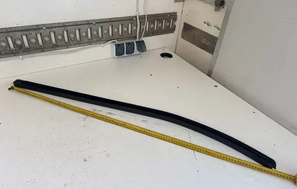 Volkswagen Multivan T5 Sliding door upper top rail 7H0843860F
