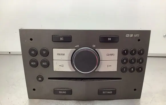Opel Zafira B Radio/CD/DVD/GPS head unit 344183129 76101022 13251056