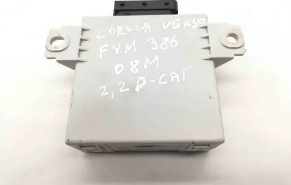 Toyota Corolla Verso E121 Other devices