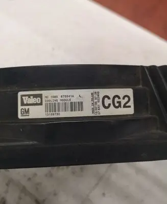 Opel Vectra C Fan set 875541A 13159730