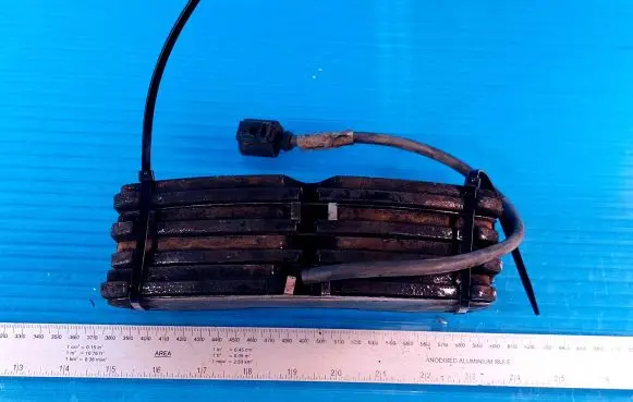 Porsche Cayenne (9Y0 9Y3) Brake pads (front) 22148171144 07A03361