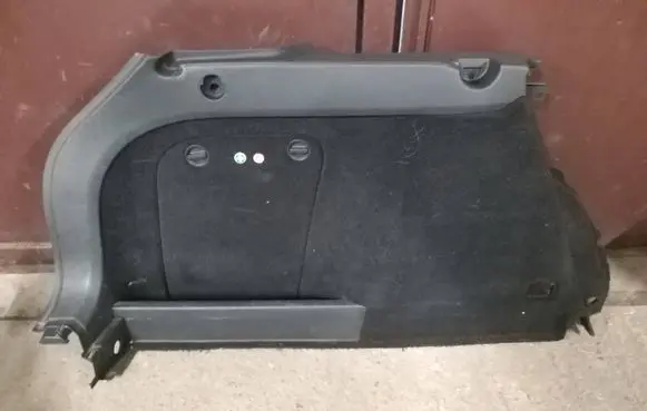 Volkswagen Golf VI Trunk/boot side trim panel 1K9867427