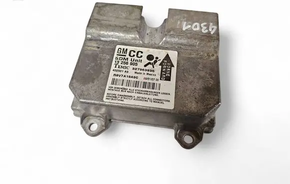 Opel Corsa D Airbag control unit/module 13256905 327963935