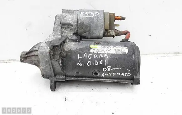 Renault Laguna III Starter motor 21A80221NG 9898990078 8200568535C