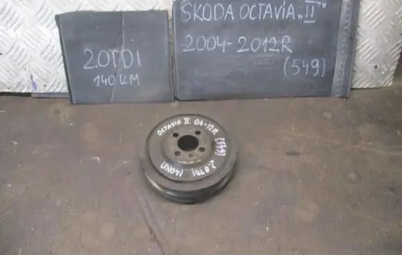 Skoda Octavia Mk2 (1Z) Crankshaft pulley