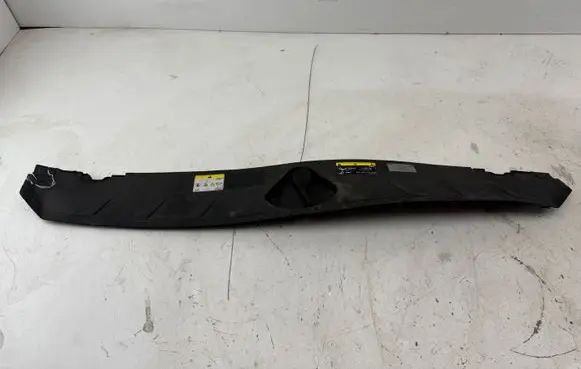 Engine bonnet/hood lock trim molding