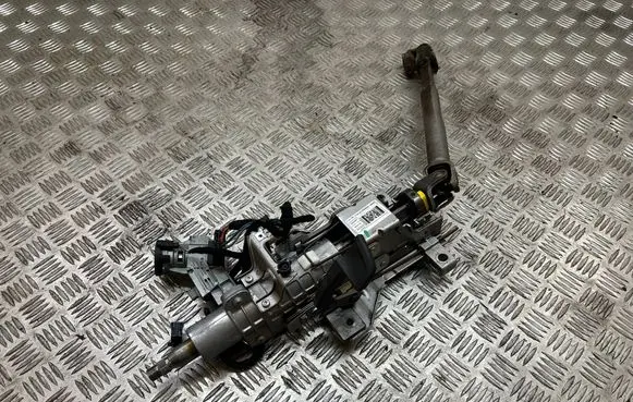 Steering wheel axle set