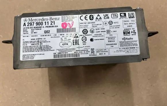 Mercedes-Benz EQS V297 Radio/GPS head unit trim A2979001121