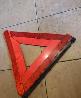 Audi A6 S6 C5 4B Emergency warning sign 4B5860251B