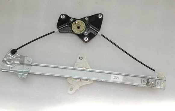 Front door window regulator with motor