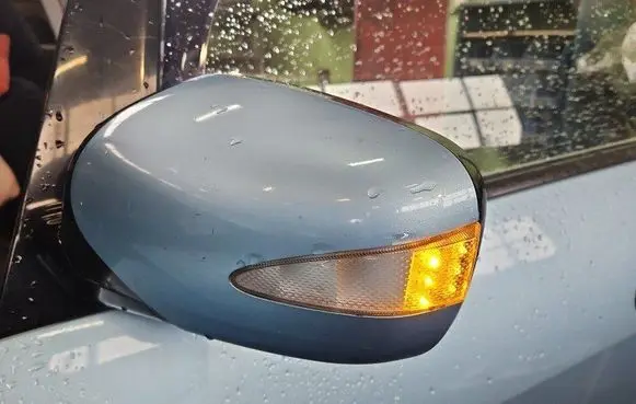 Front door electric wing mirror